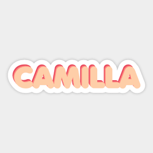 Camilla Sticker